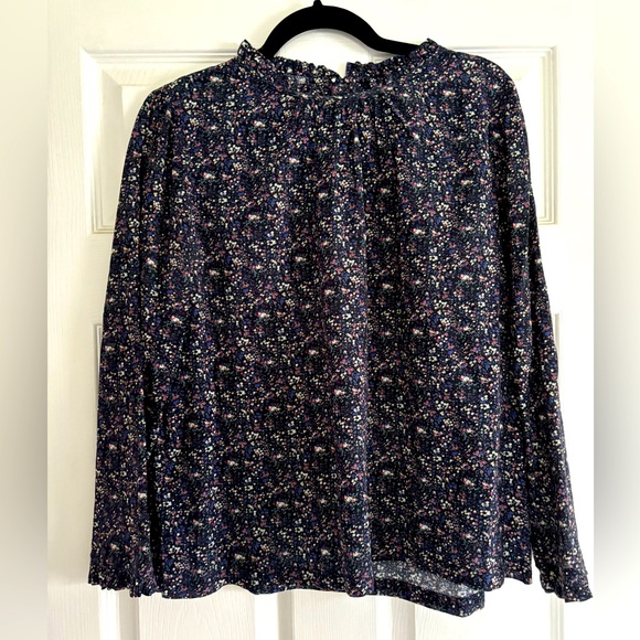 Trovata Birds of Paradis Ruffle Collar Top, medium - Picture 1 of 4